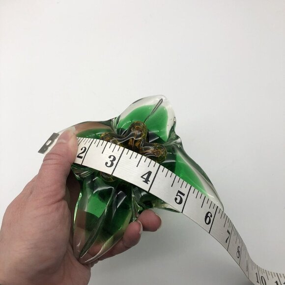 Vintage Murano Sommerso Mandruzzato Art Glass 3 Piece Hanging Bud Vase - Picture 15 of 16